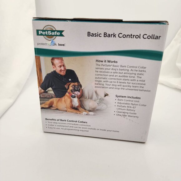 PetSafe Basic Bark Control Collar  6 Levels Of Static Correction  Dogs 8 Lbs & U - Picture 5 of 6